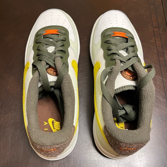 New Nike Air Force 1 Multicolor Sneaker Shoes Size US 7Y - Picture 12 of 13